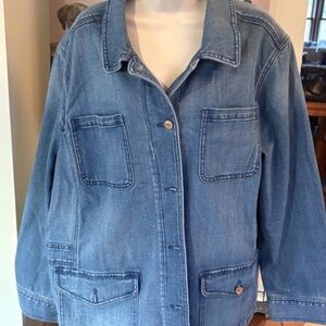 Talbots Light Blue Denim Jacket